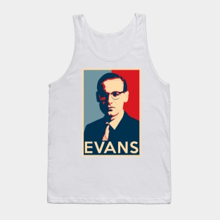 Bill Evans Hope Poster - Sizes of Jazz History Tank Top